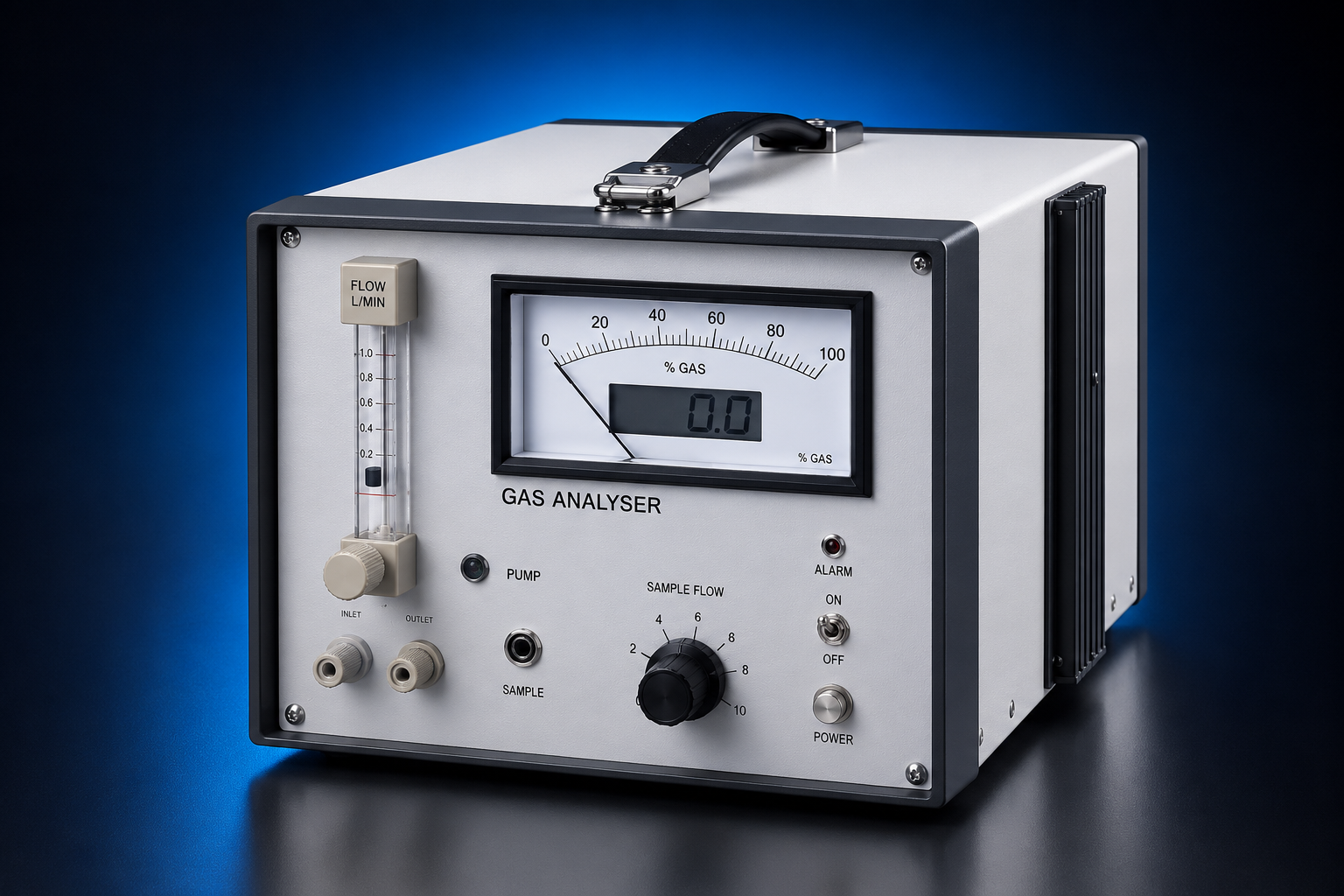Tragbares Sauerstoffmessgerät 0 –100 Vol.% - PMA-10